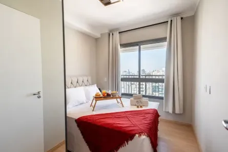 Apartamento com 1 Quarto para alugar, 32m² no Consolação, São Paulo