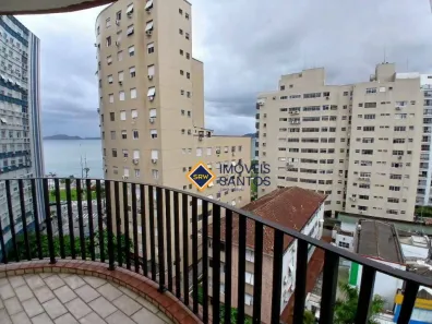 Apartamento com 1 Quarto para venda ou aluguel, 61m² no Ponta da Praia, Santos
