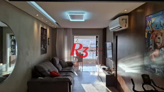 Apartamento com 2 Quartos para alugar, 95m² no Vila Belmiro, Santos
