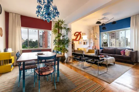 Apartamento com 1 Quarto para alugar, 95m² no Cerqueira César, São Paulo