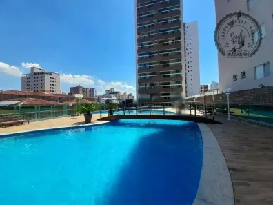 Apartamento com 3 Quartos à venda, 117m² no Boqueirão, Praia Grande