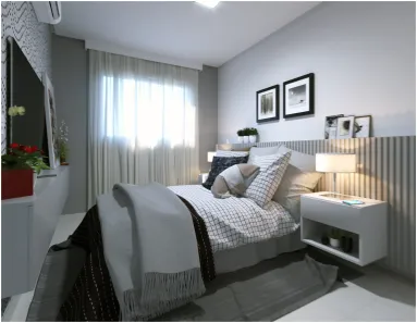 Apartamento com 2 Quartos à venda, 45m² no Guajeru, Fortaleza