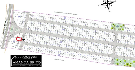 Lote/Terreno à venda, 200m² no , Barra dos Coqueiros