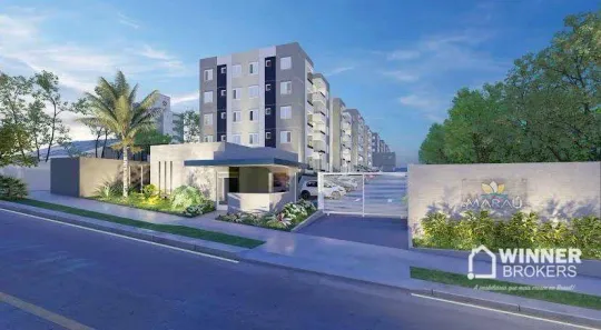 Apartamento com 2 Quartos para alugar, 54m² no Chácaras Aeroporto, Maringá