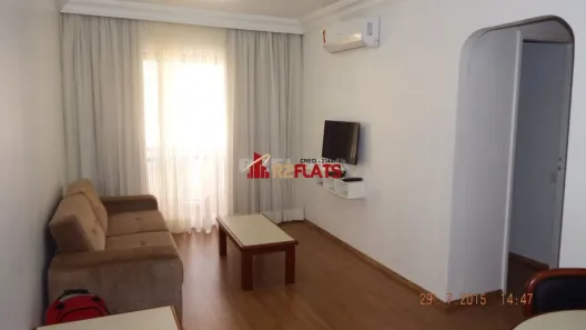 Flat com 1 Quarto para alugar, 45m² no Cerqueira César, São Paulo