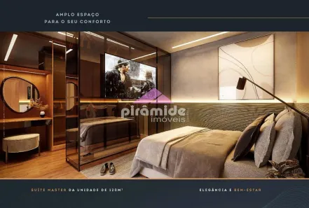 Apartamento com 3 Quartos à venda, 83m² no Condomínio Royal Park, São José dos Campos
