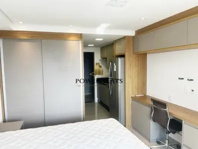 Apartamento com 1 Quarto para alugar, 33m² no Santo Amaro, São Paulo