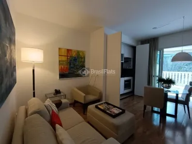 Flat com 1 Quarto para alugar, 42m² no Vila Olímpia, São Paulo