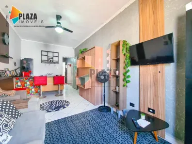Kitnet com 1 Quarto à venda, 33m² no Boqueirão, Praia Grande