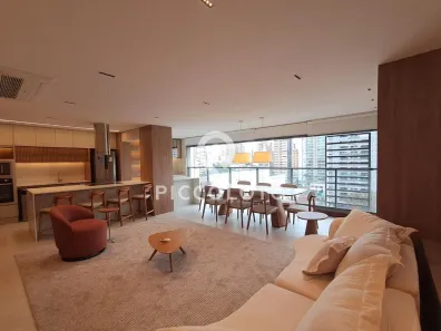 Apartamento com 3 Quartos para alugar, 151m² no Cambuí, Campinas