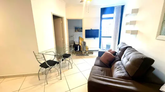 Flat com 1 Quarto para alugar, 35m² no Indianópolis, São Paulo