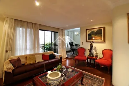 Apartamento com 4 Quartos para alugar, 210m² no Campo Belo, São Paulo