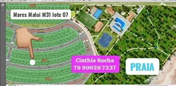 Lote/Terreno à venda, 200m² no , Barra dos Coqueiros