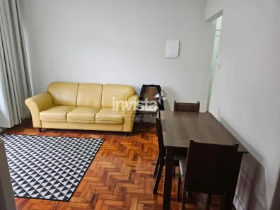 Apartamento com 3 Quartos para alugar, 98m² no Gonzaga, Santos