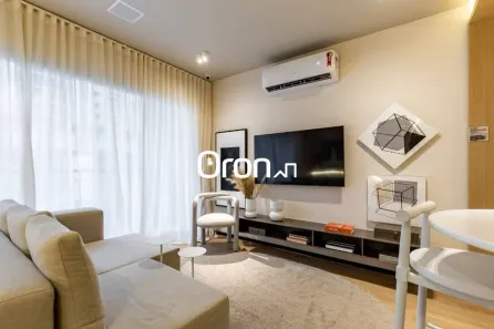 Flat com 1 Quarto à venda, 43m² no Setor Bueno, Goiânia