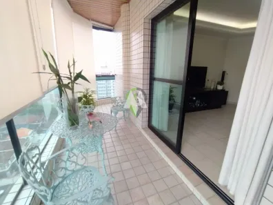 Apartamento com 3 Quartos para alugar, 150m² no Embaré, Santos