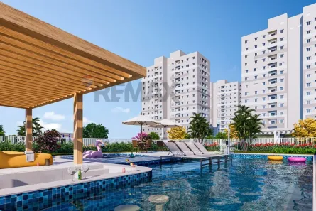 Apartamento com 2 Quartos à venda, 55m² no Alto de Pinheiros, Paulínia