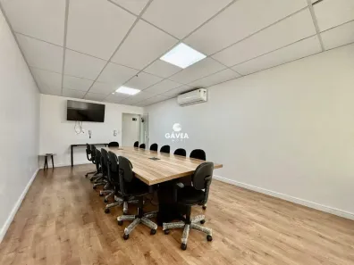 Sala Comercial para alugar, 56m² no Ponta da Praia, Santos