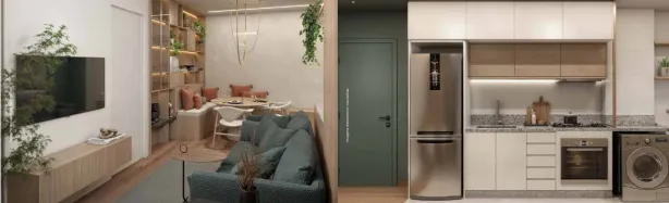 Apartamento com 2 Quartos à venda, 52m² no São Joaquim, Contagem