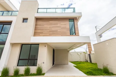Casa de Condomínio com 3 Quartos à venda, 135m² no Santa Felicidade, Curitiba