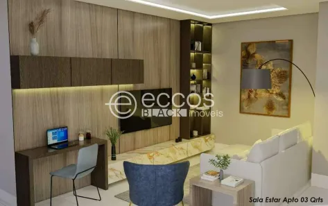Apartamento com 2 Quartos à venda, 61m² no Laranjeiras, Uberlândia