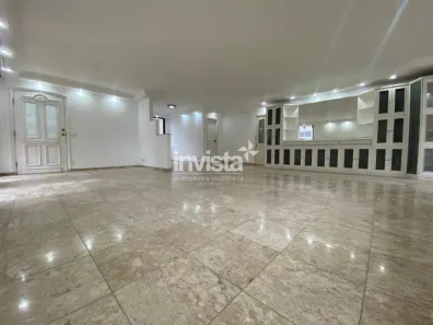 Apartamento com 3 Quartos para alugar, 175m² no Boqueirão, Santos