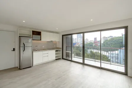 Apartamento com 1 Quarto para alugar, 48m² no Cerqueira César, São Paulo