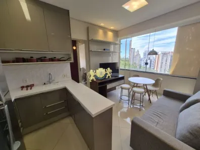Flat com 1 Quarto para alugar, 45m² no Paraíso do Morumbi, São Paulo