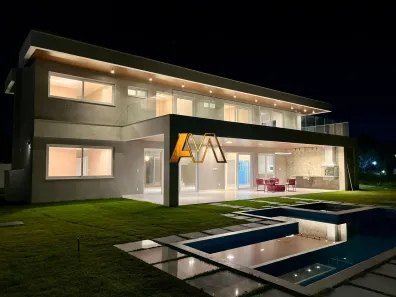 Casa de Condomínio com 6 Quartos à venda, 435m² no Catu de Abrantes (Abrantes), Camaçari