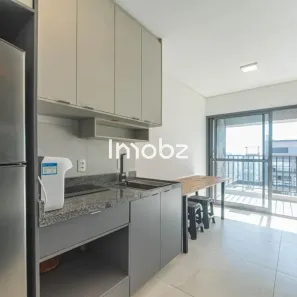 Apartamento com 1 Quarto para alugar, 32m² no Santo Amaro, São Paulo