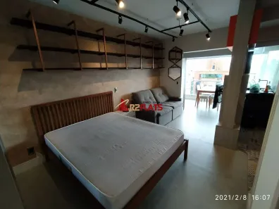 Flat com 1 Quarto para alugar, 40m² no Indianópolis, São Paulo