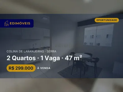 Apartamento com 2 Quartos à venda, 47m² no Colina de Laranjeiras, Serra