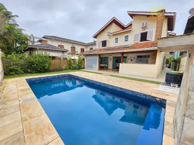 Casa de Condomínio com 5 Quartos para alugar, 286m² no Bougainville Residencial, Peruíbe