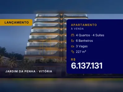 Apartamento com 4 Quartos à venda, 227m² no Jardim da Penha, Vitória
