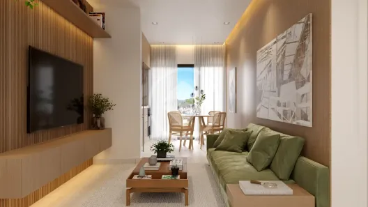 Apartamento com 1 Quarto à venda, 50m² no Itaguá, Ubatuba