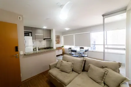 Kitnet com 1 Quarto à venda, 40m² no Lourdes, Belo Horizonte