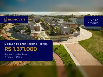 Casa com 4 Quartos à venda, 137m² no Morada de Laranjeiras, Serra