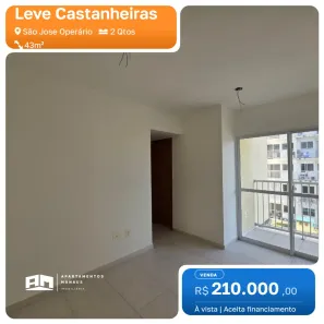 Apartamento com 2 Quartos à venda, 43m² no Gilberto Mestrinho, Manaus