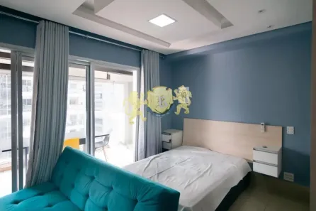 Flat com 1 Quarto para alugar, 35m² no Consolação, São Paulo