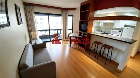 Flat com 1 Quarto para alugar, 47m² no Itaim Bibi, São Paulo