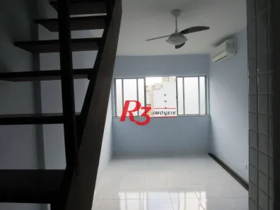 Cobertura com 2 Quartos para alugar, 105m² no José Menino, Santos