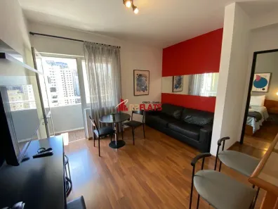 Flat com 1 Quarto para alugar, 42m² no Cerqueira César, São Paulo