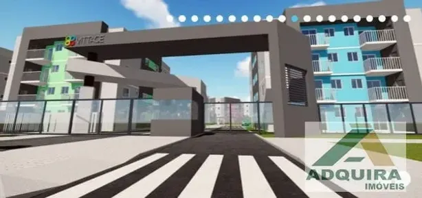 Apartamento com 2 Quartos à venda, 49m² no Uvaranas, Ponta Grossa