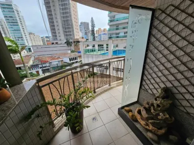 Apartamento com 2 Quartos para alugar, 124m² no Ponta da Praia, Santos