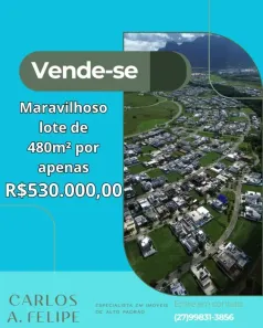 Lote/Terreno à venda, 480m² no Jacuhy, Serra