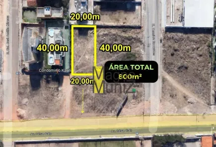 Lote/Terreno à venda, 800m² no Vicente Pinzon, Fortaleza
