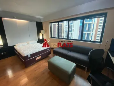 Apartamento com 1 Quarto para alugar, 28m² no Indianópolis, São Paulo