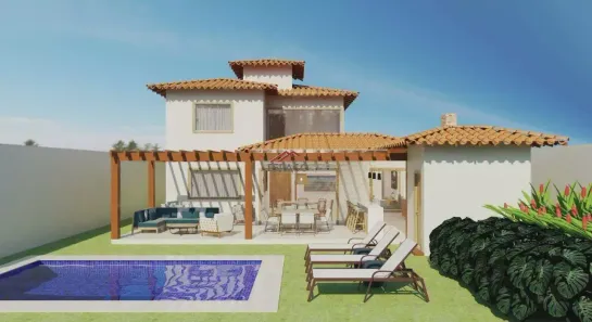 Casa de Condomínio com 4 Quartos à venda, 200m² no Baía Formosa, Armação dos Búzios
