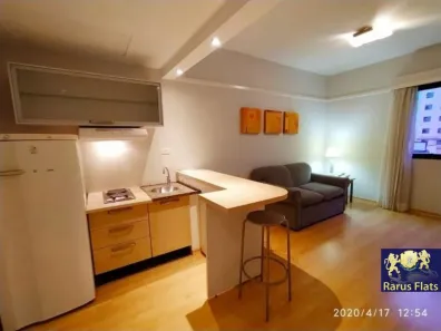 Flat com 1 Quarto para alugar, 33m² no Jardim Paulista, São Paulo