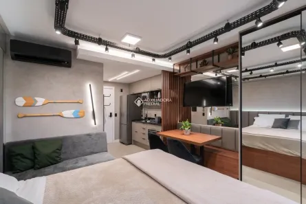 Apartamento com 1 Quarto à venda, 26m² no Mont Serrat, Porto Alegre